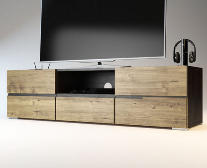 ARDEA HiFi-Sideboard 180 cm – Birke Massivholz