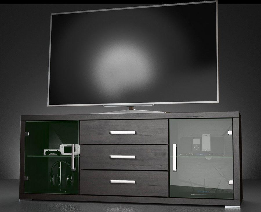 CREATO HiFi-Sideboard 160 cm – Birke Massivholz