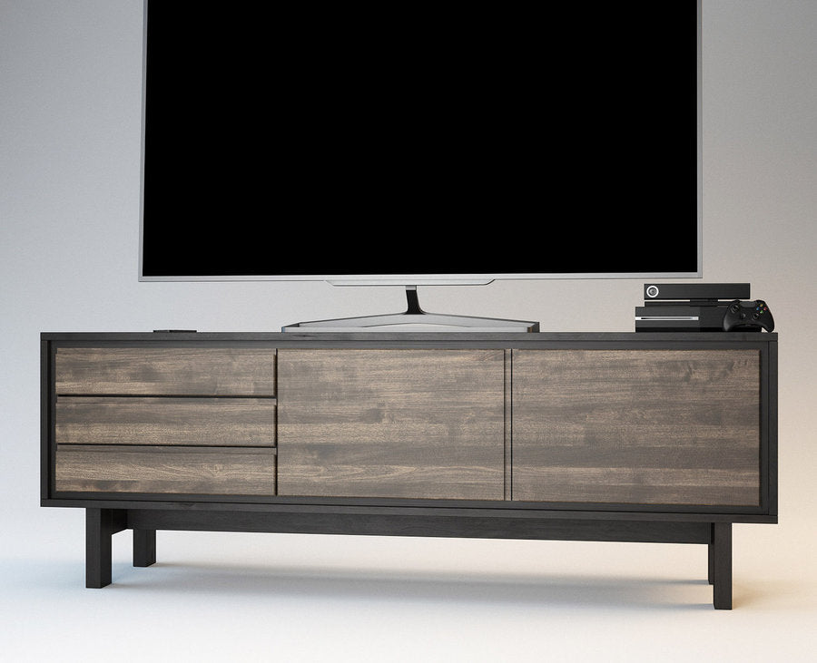 Barcelona HiFi-Sideboard 180 cm – Birke Massivholz