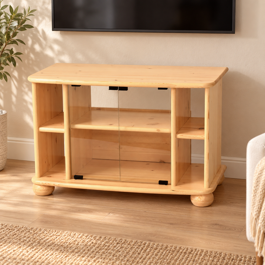Anika TV-Schrank 55er aus 100% Bio Kiefer Massivholz