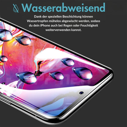 monkeytec 3 stuks privacyfolie voor Apple iPhone met aanbrenghulp h9 schermbescherming privacy – Ansicht 6 – productafbeelding van Soundmaxx Online