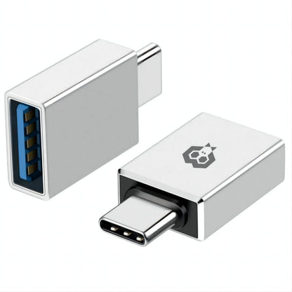 monkeytec usb typ c auf usb 3 0 adapter fur macbook iphone ipad android notebook und weitere typ c gerate – Detailaufnahme – Produktbild von Soundmaxx Online