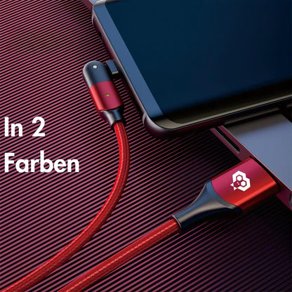 monkeytec usb c auf lightning kabel fur apple iphone mit schnelladefunktion und 180 rotation – Rückansicht – Produktbild von Soundmaxx Online