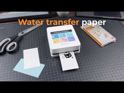 DENVER MCP-6010 mobiele kleurenprinter met Bluetooth, app-bediening, accu en veelzijdige printmedia