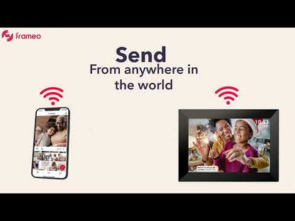 Denver PFF-1063BMK2 Full HD digital Wi-Fi photo frame 25.65 cm (10.1") with FRAMEO software