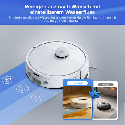 Roborock Q7 L5+ Set Saug- und Wischroboter mit Auto-Entleerungsstation mit zwei zusätzlichen Staubbeuteln