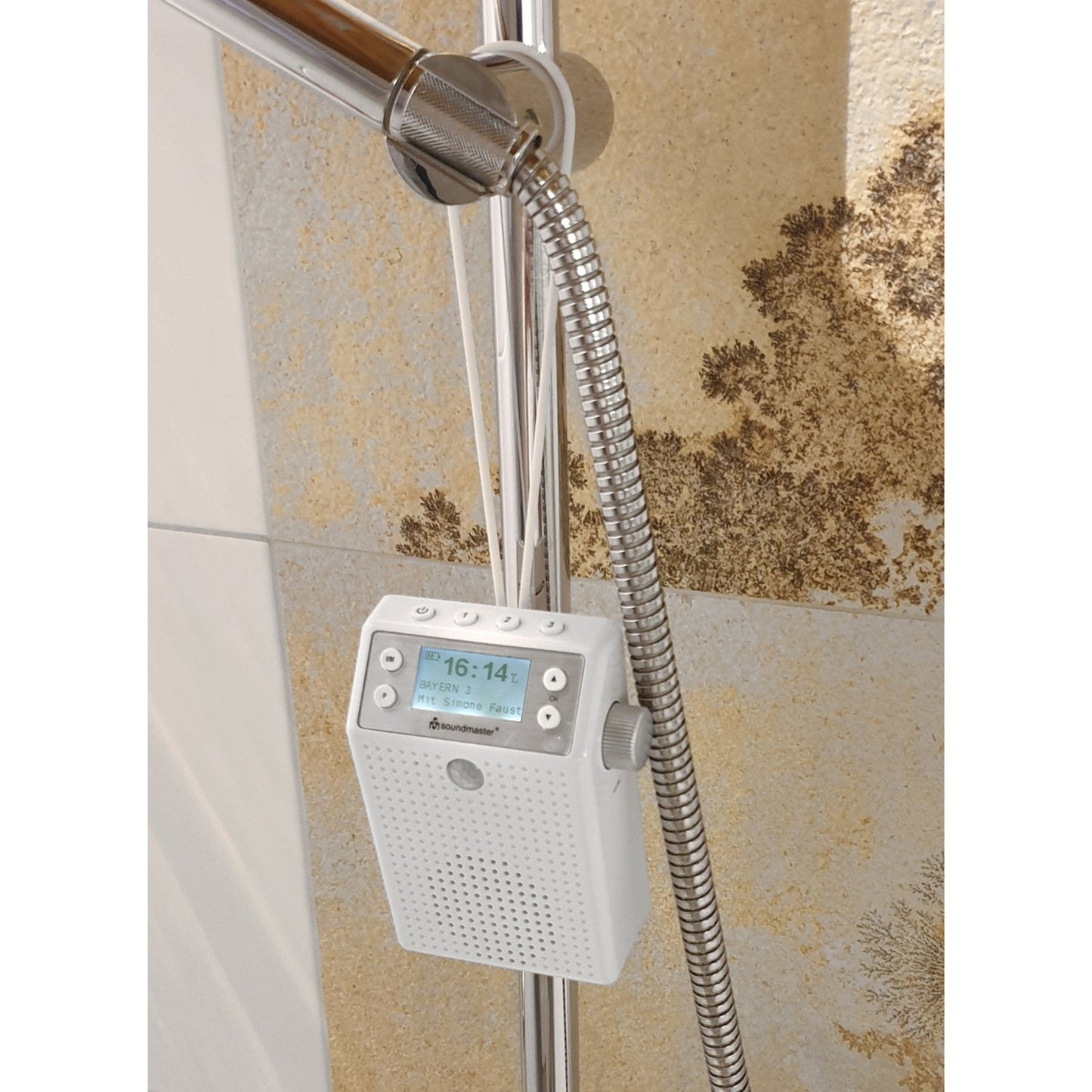 Soundmaster DAB60WE Steckdosenradio Bewegungsmelder