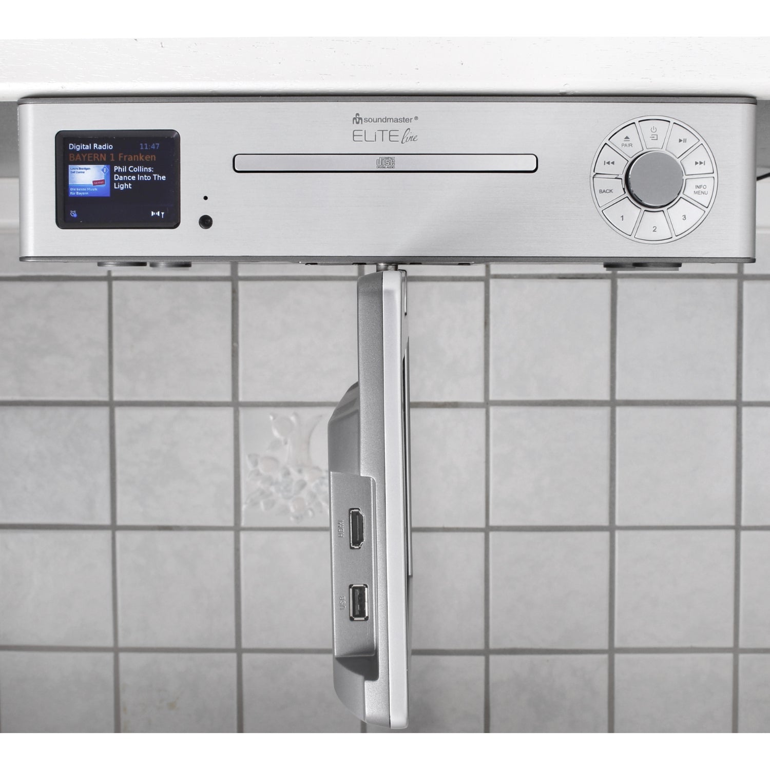 Soundmaster EliteLine KTD1020SI Unterbau-Küchenradio