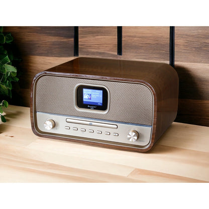 Soundmaster HighLine DAB970BR1 Retro compacte stereo-installatie