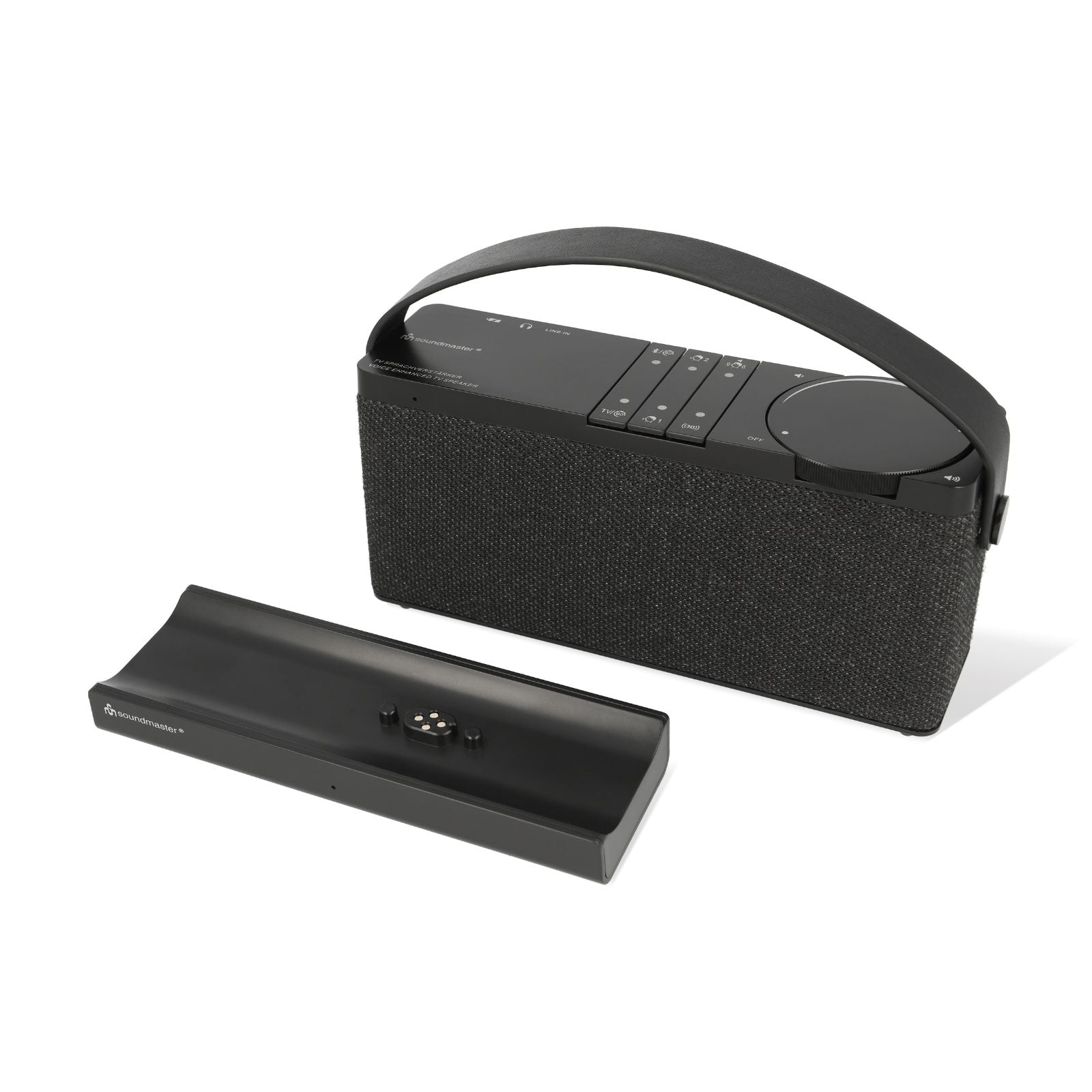 soundmaster eliteline soundmaster horst tvl24sw kabelloser tv lautsprecher mit sprach dialogverstarker – Ansicht 7 – Produktbild von Soundmaxx Online