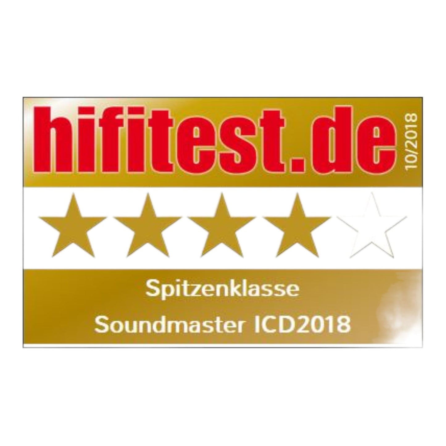 soundmaster eliteline icd2018 stereo musikcenter mit internet dab ukw radio netzwerk player cd multi room und app steuerung – Seitenansicht – Produktbild von Soundmaxx Online