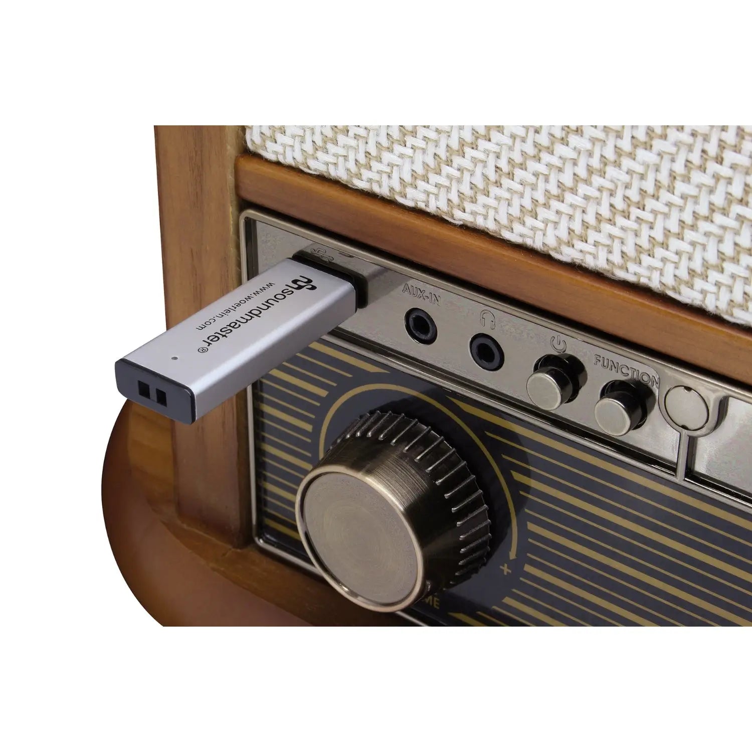 Soundmaster NR566BE 7-in-1 Nostalgie Stereoanlage