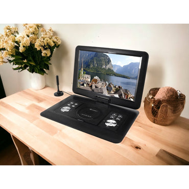 soundmaster pdb1600sw tragbarer dvd player mit dvb t2 hd tuner und 15 4 tft bildschirm inkl 300 spielen – Seitenansicht – Produktbild von Soundmaxx Online