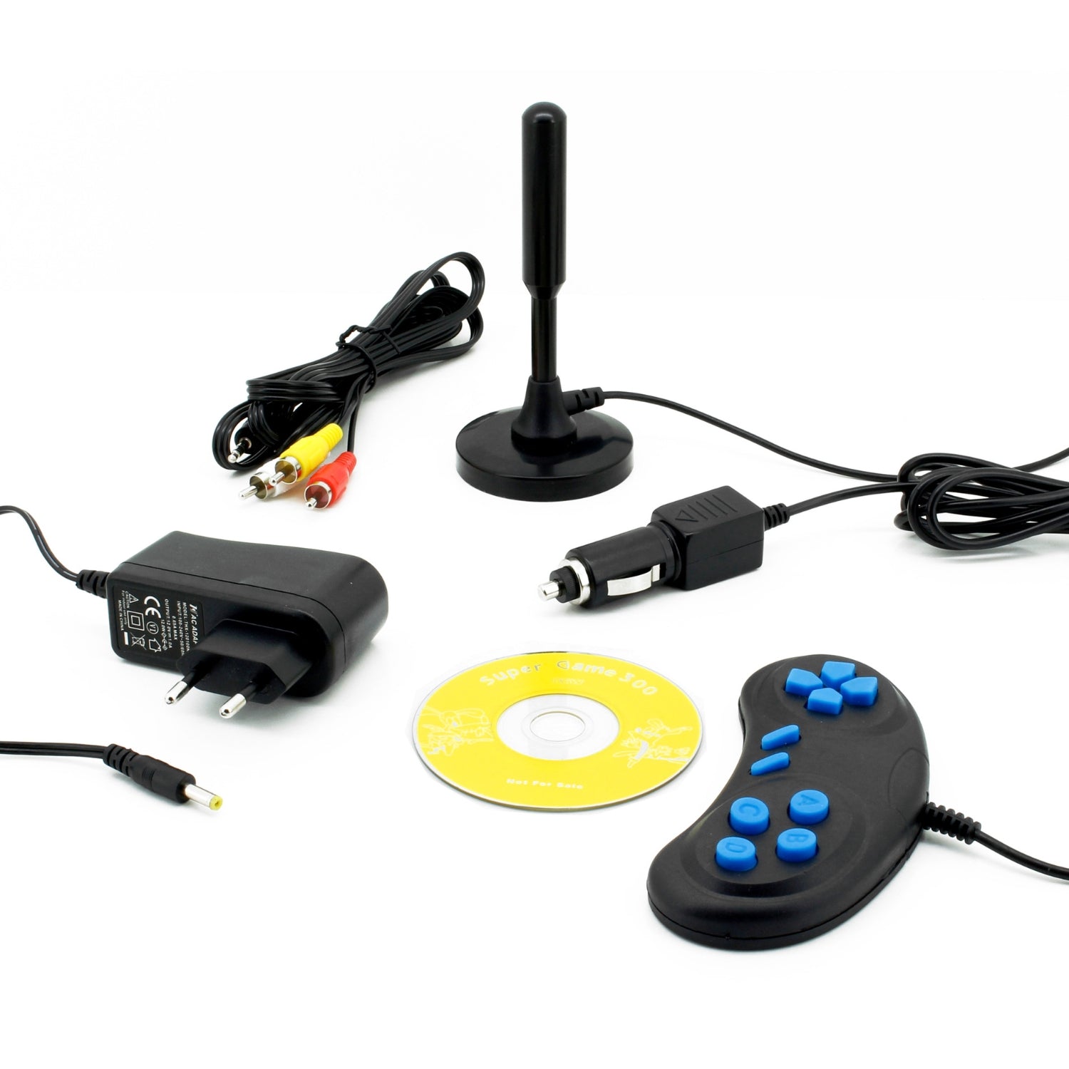 soundmaster pdb1910sw tragbarer dvd player mit dvb t2 hd tuner und 10 1 tft bildschirm inkl 300 spielen – Seitenansicht – Produktbild von Soundmaxx Online