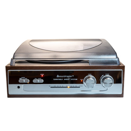 Soundmaster PL186H Plattenspieler Radio eingebaute
