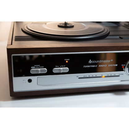 Soundmaster PL186H Plattenspieler Radio eingebaute
