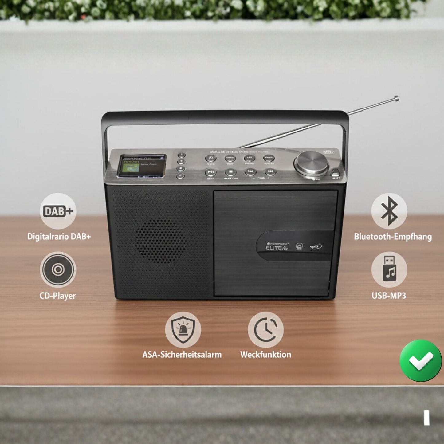 Soundmaster RCD1190SW EliteLine – Digitalradio