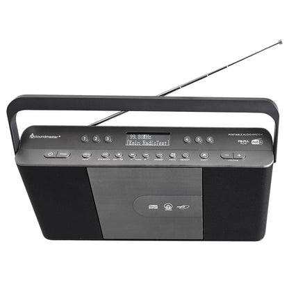 Soundmaster RCD1870SW tragbares Digitalradio mit CD-Player