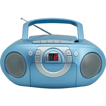 Soundmaster SCD5100BL tragbarer CD-Player Radio