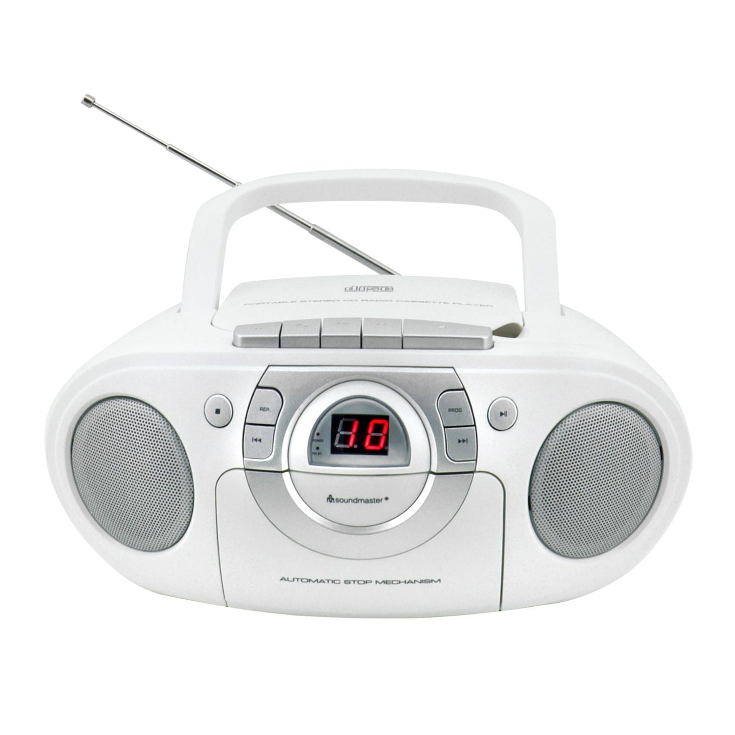 Soundmaster SCD5100WE tragbarer CD-Player Radio