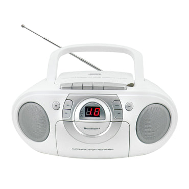 Soundmaster SCD5100WE tragbarer CD-Player Radio