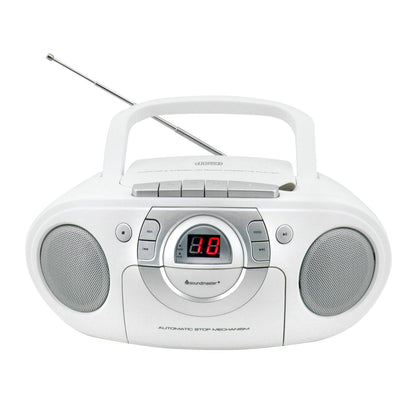 Soundmaster SCD5100WE draagbare cd-speler radio