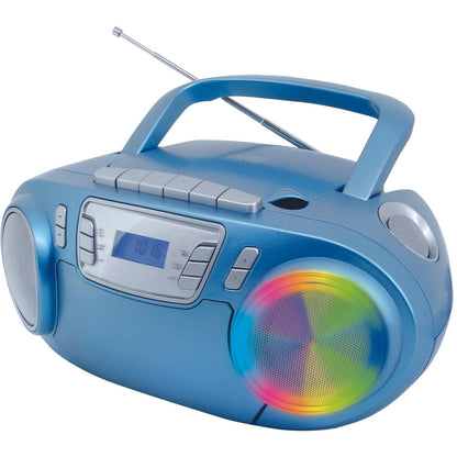 Soundmaster SCD5800BL draagbare cd-speler radiorecorder