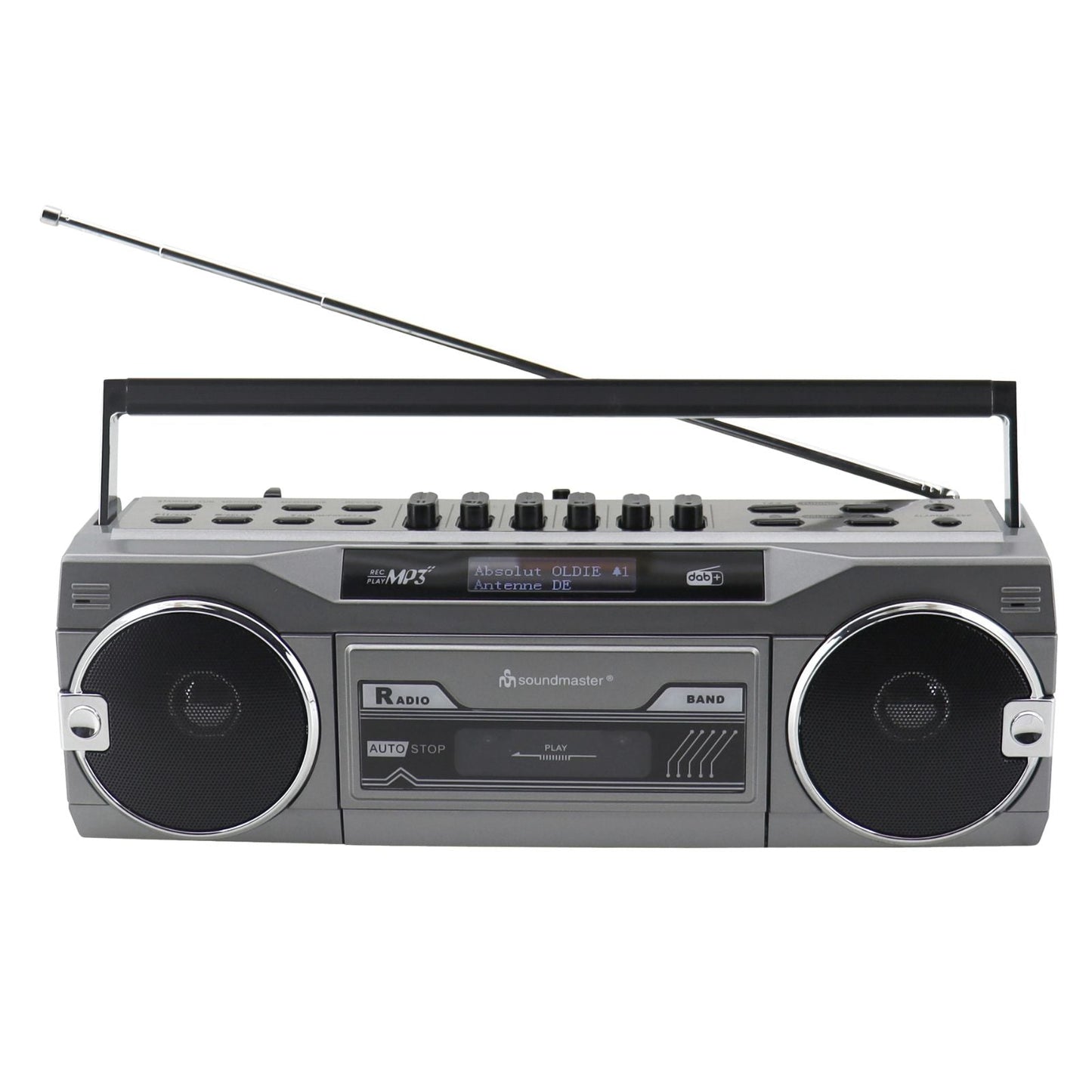 Soundmaster SRR80 Retro Stereo Radiokassettenrekorder