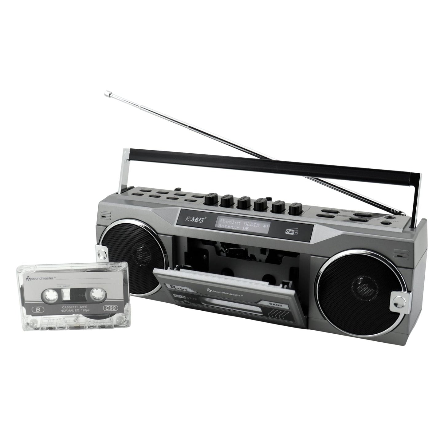 Soundmaster SRR80 Retro Stereo Radiokassettenrekorder