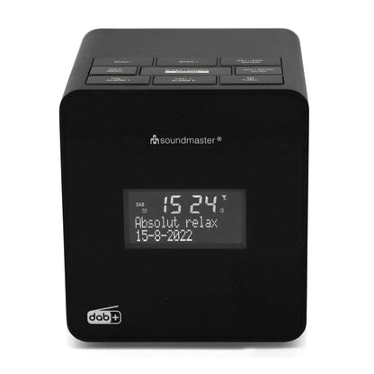 Soundmaster UR109SW Radiowecker Uhrenradio Wecker DAB+ UKW